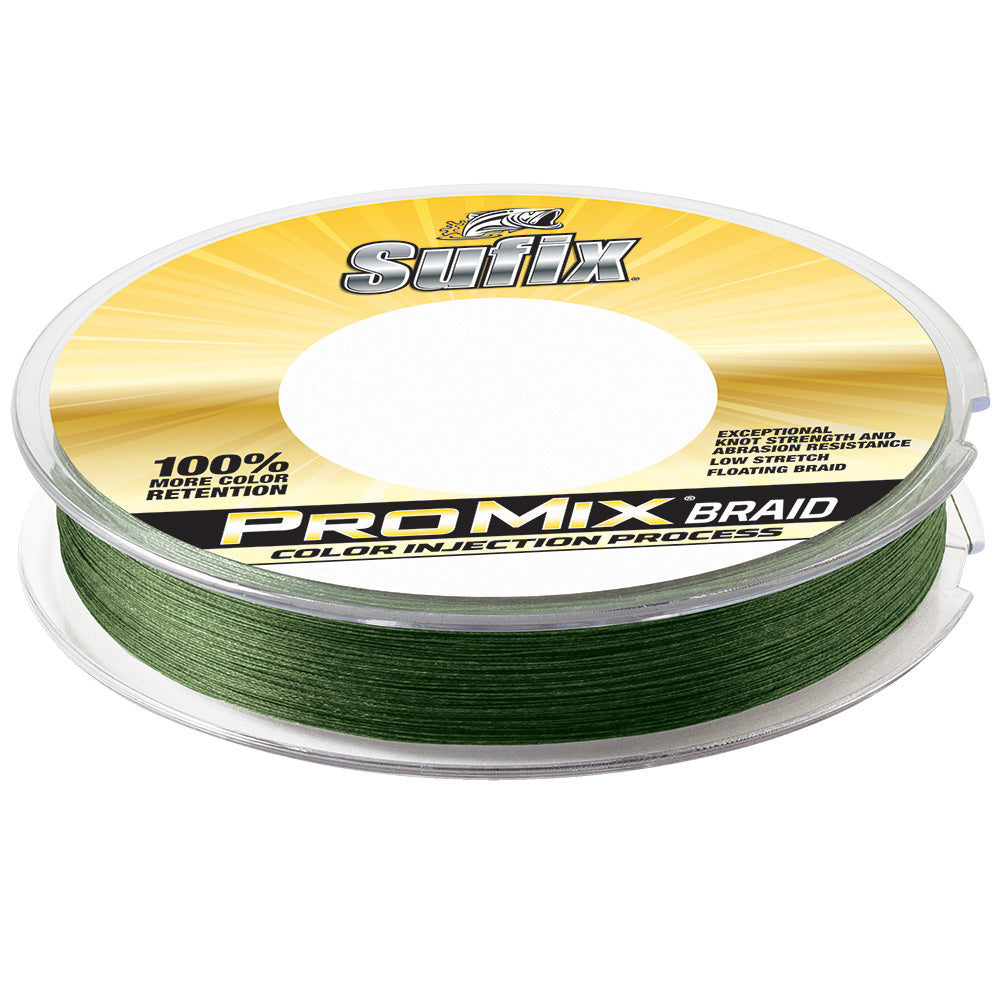 Sufix ProMix Braid 10lb LowVis Green 300 yds 630110G – Jumbo's Bait & Tackle